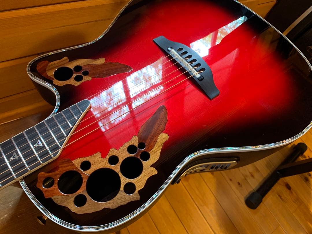 Ovation American LX CTM Elite 埋込リーフホール稀少