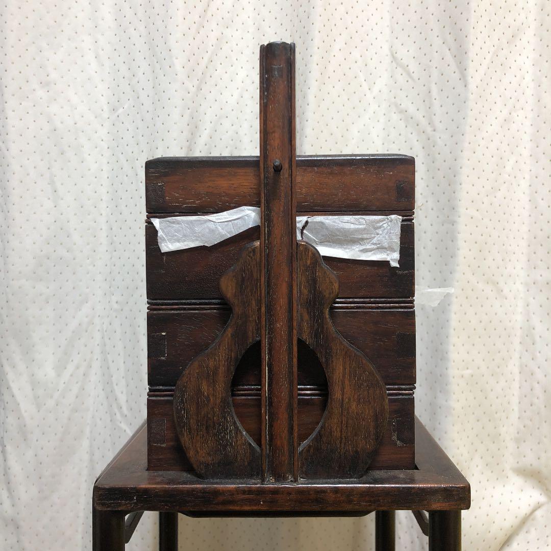 旧家整理　詳細は不明 時代物　唐木　弁当用？