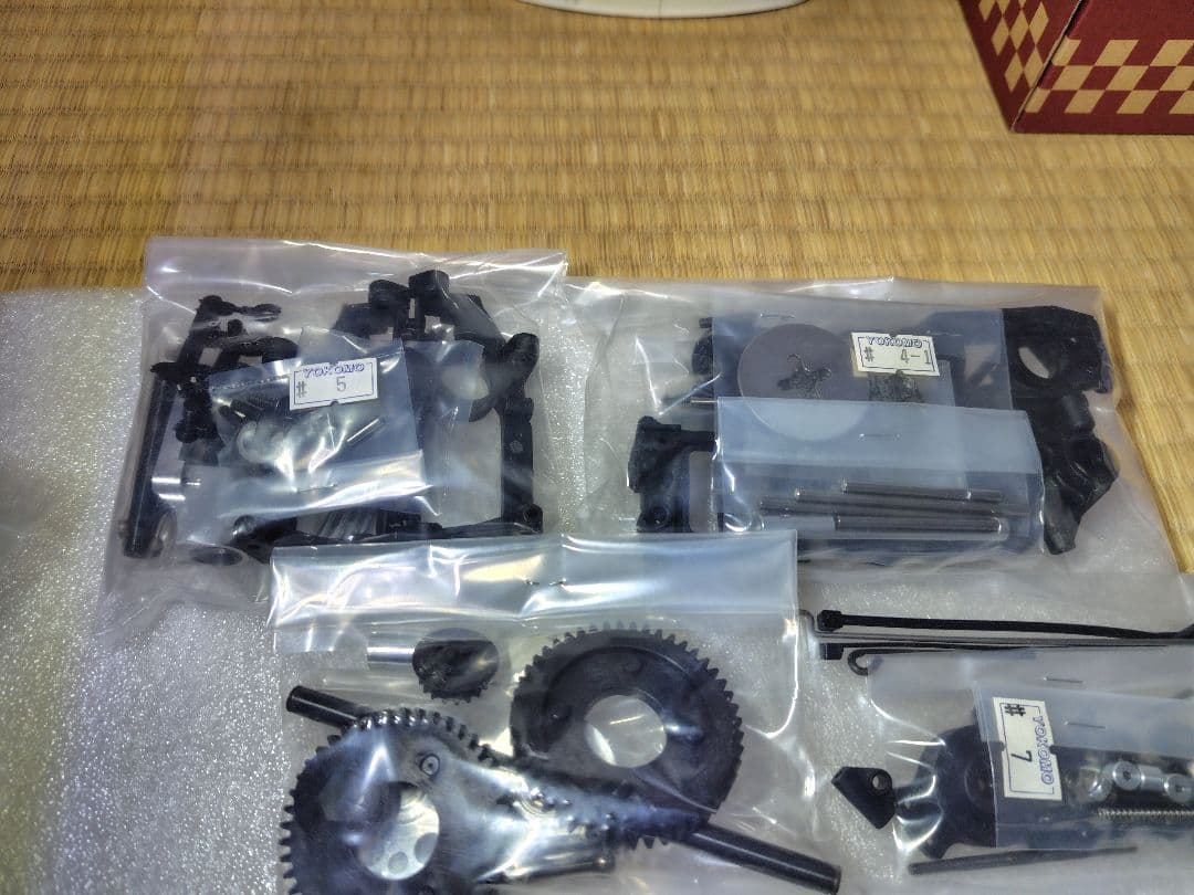 ヨコモ　GT-4 用パーツ　エンジン　マフラーセット