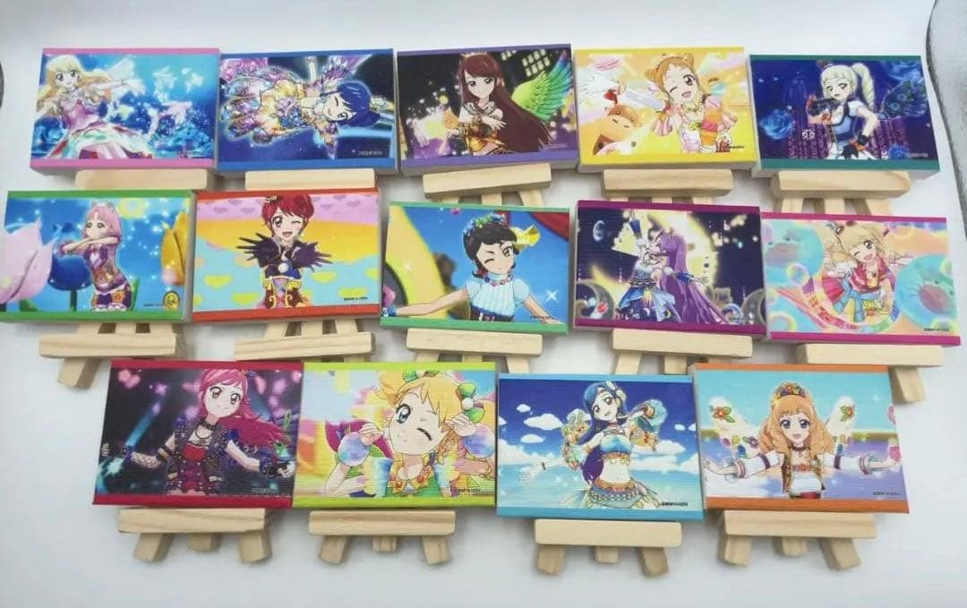 キャンバスボードミニ　04「アイカツ！」　(14種)(場面写イラスト)