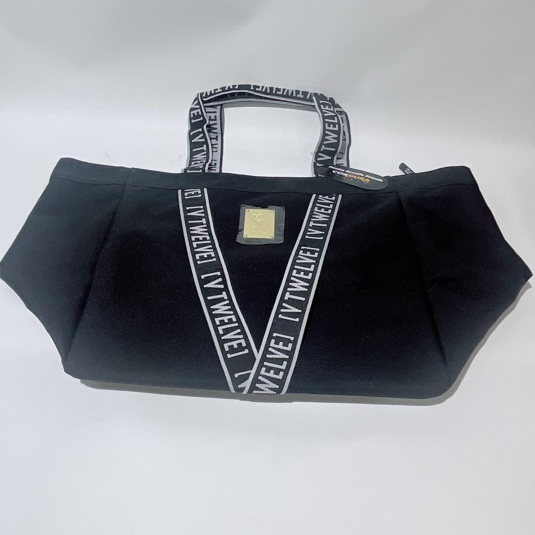 新品　V12 ゴルフバッグ　ボストン　ビッグトートバッグ　金具プレート　大容量