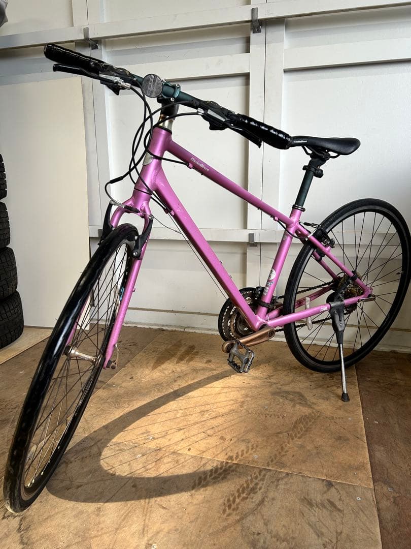 ピンク クロスバイク アルミフレーム SHIMANO 24段