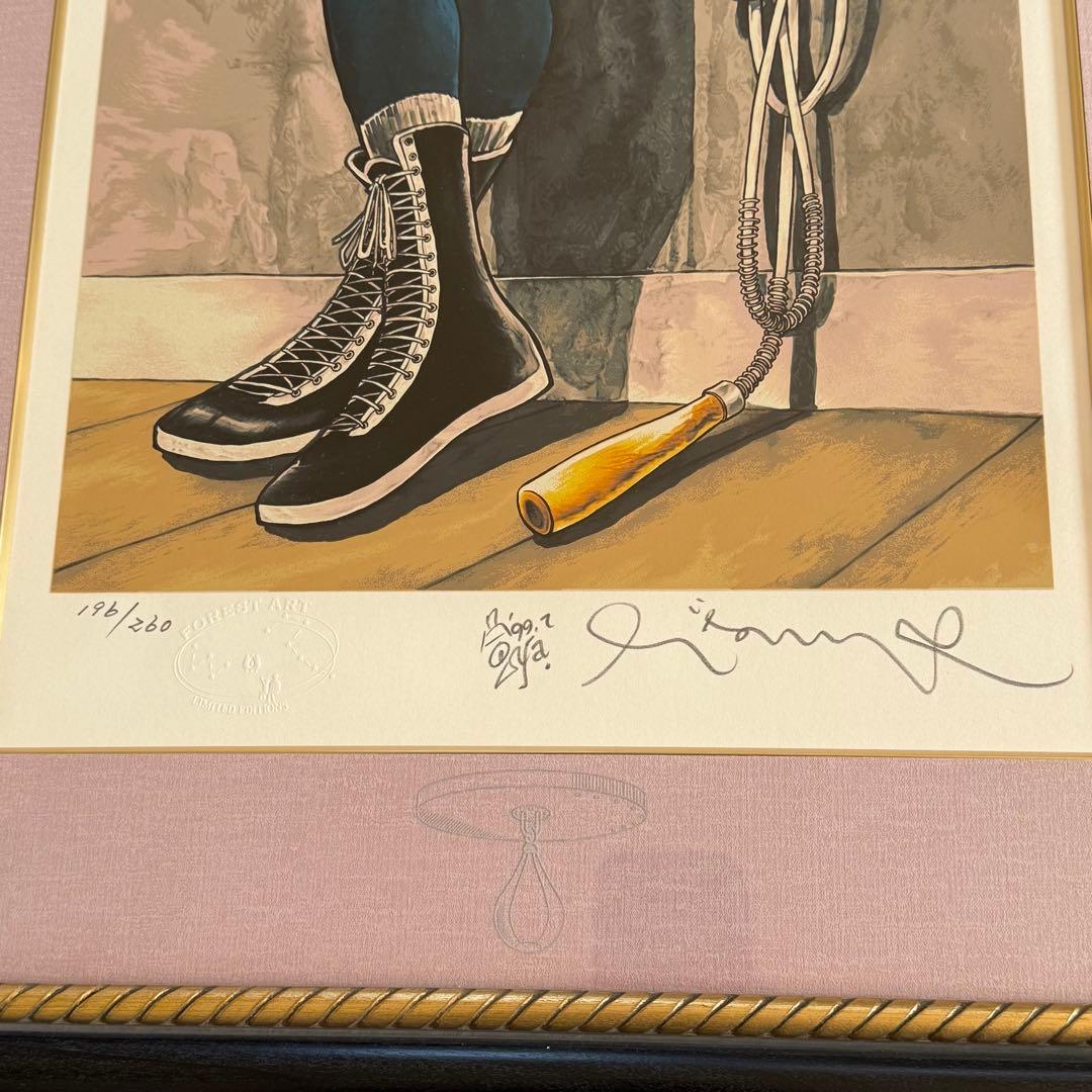 あしたのジョー 版画 COME BACK 証明書あり ちばてつや