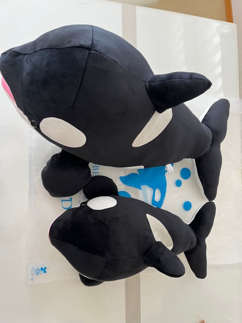 須磨シーワールド　オルカくじ　シャチ　ぬいぐるみ　1等&2等　セット売り