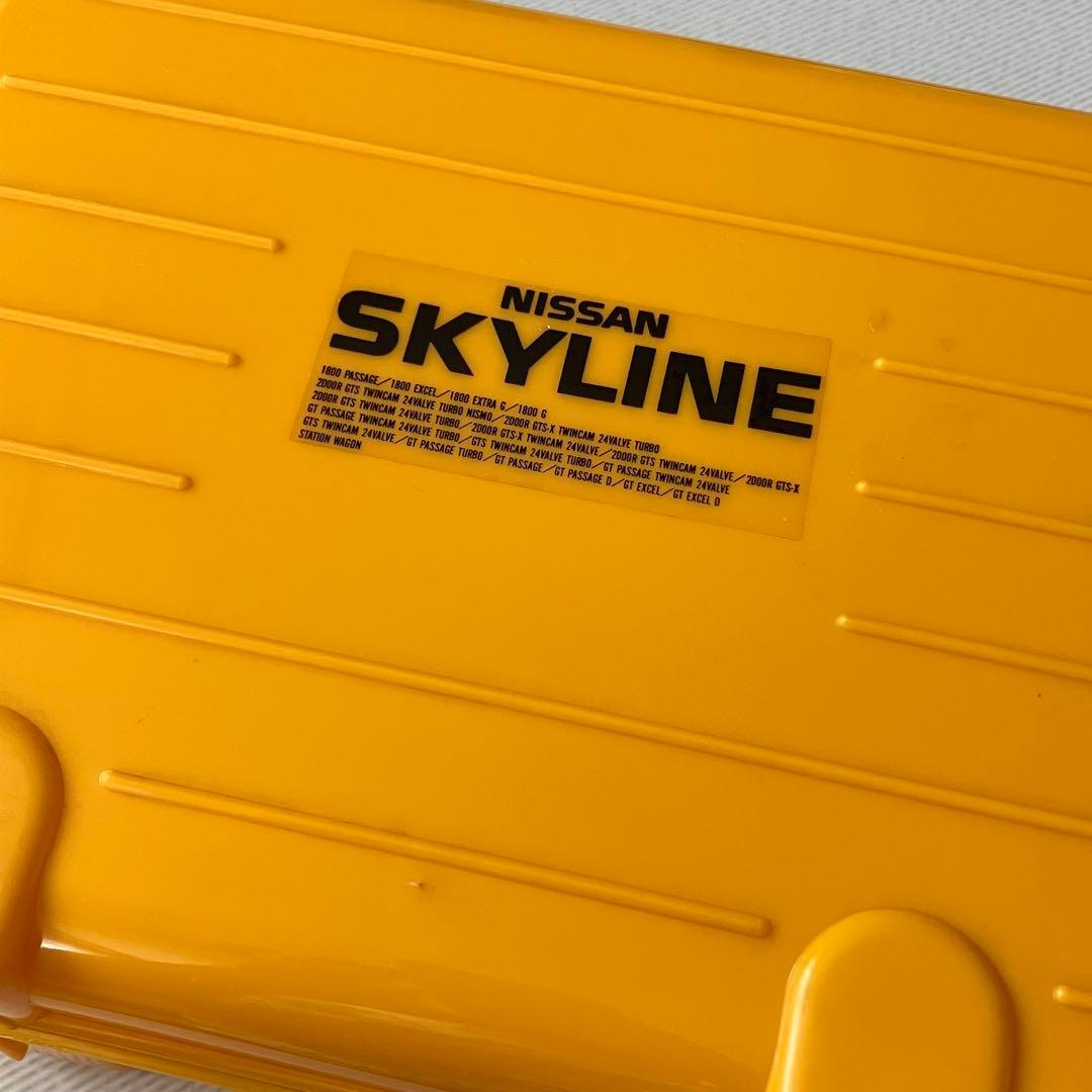 【当時物】 日産 スカイライン ノベルティ プラ製 ケース 小物入れ