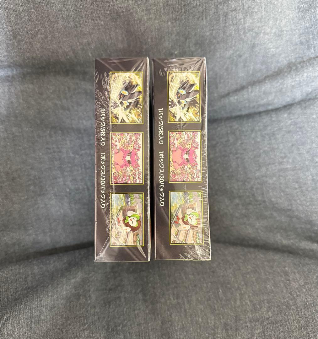 ポケモンカードゲーム ムニキスゼロ シュリンク付き 2BOX 新品未開封 ※注記