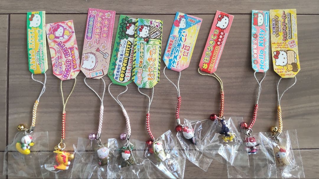 画像追加しました ご当地キティ 根付け+ファスナーマスコット