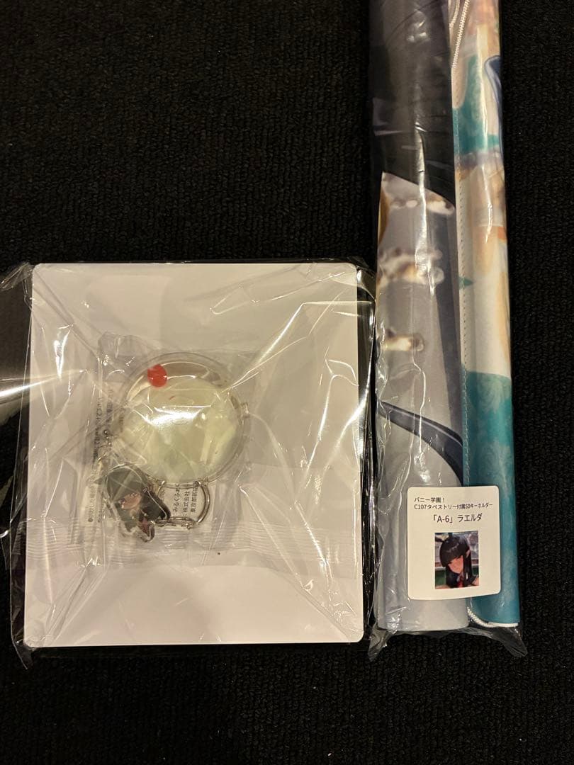 C107 みるくふぁくとりー　タペストリーセット 5種類CD キーホルダー