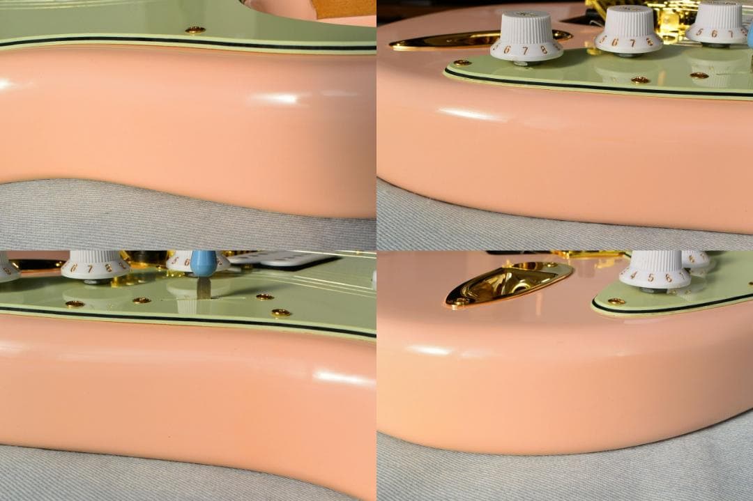 Fender STR-75 フロイドローズ シェルピンク ブリッジ補強 80年代