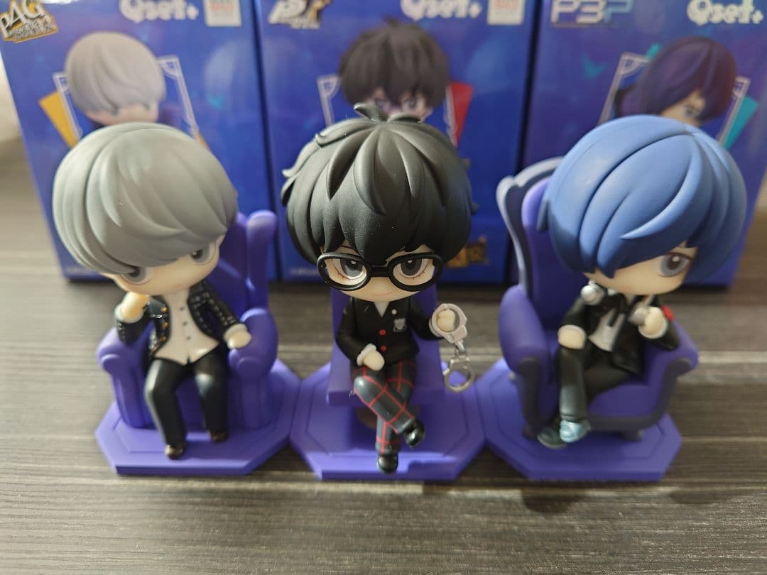 【未開封新品】グッドスマイルカンパニー【Qset+】ペルソナフィギュア３体セット