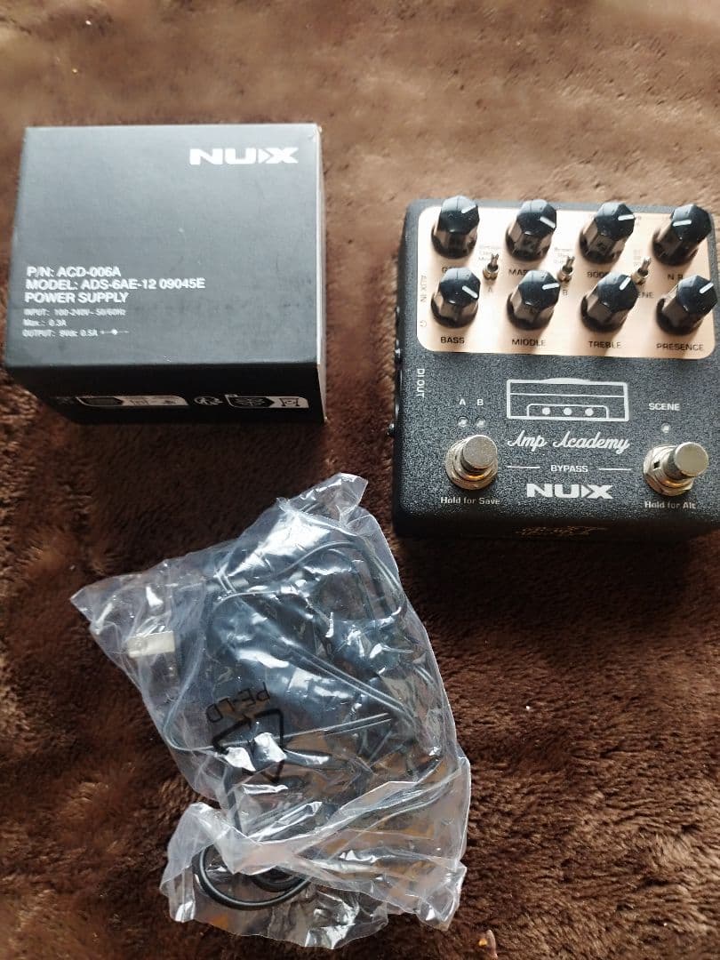 nux ampacademy 専用アダプター