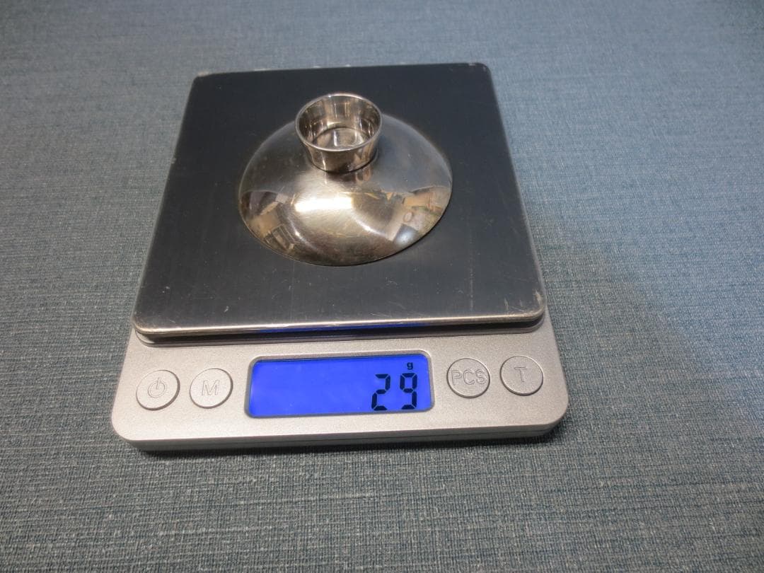 純銀刻印あり盃　杯　(小×４)　銀盃　銀杯　4ヶ　合計　約114ｇ