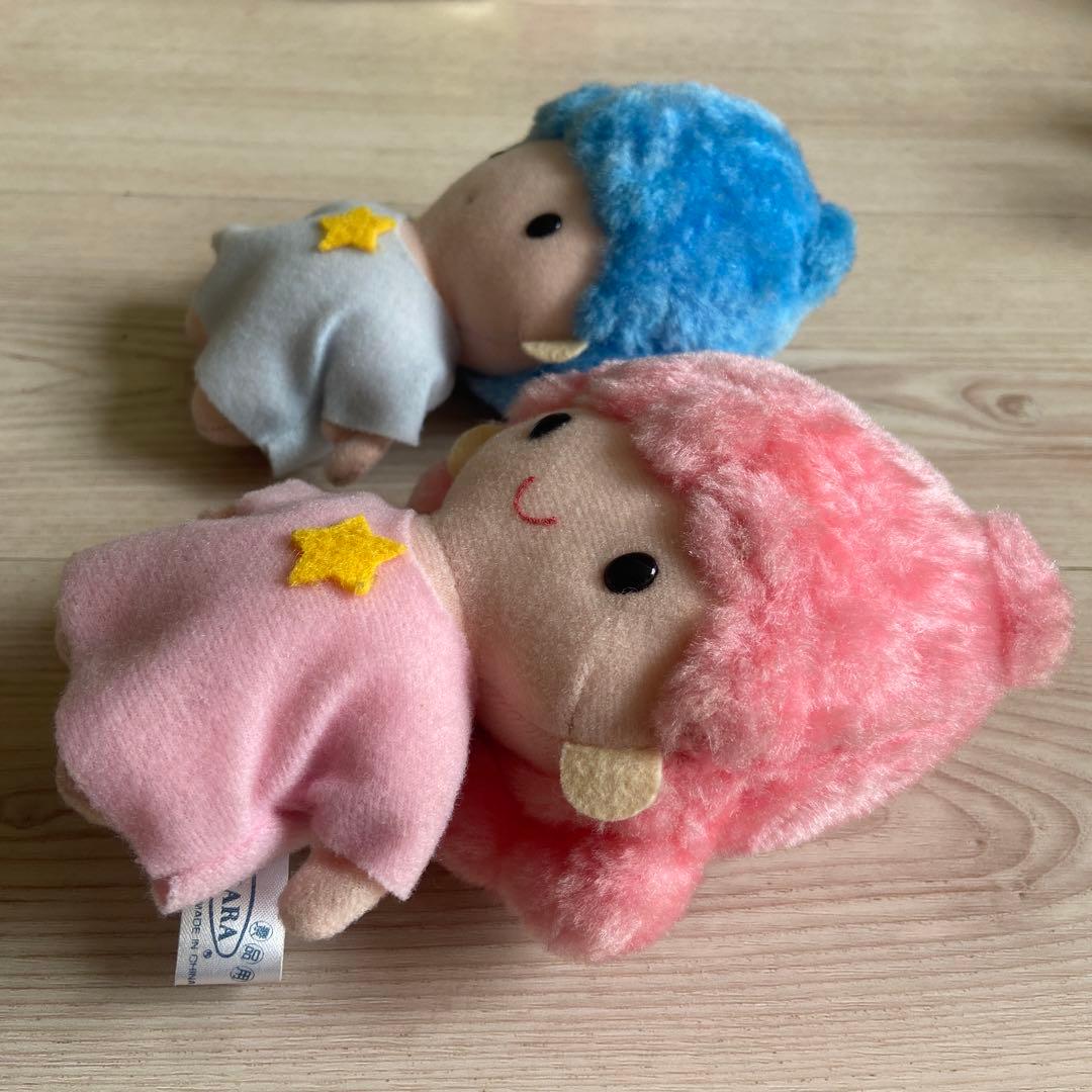 サンリオ　キキララ　ぬいぐるみ　平成レトロ　タカラ 非売品　希少レア　1992年