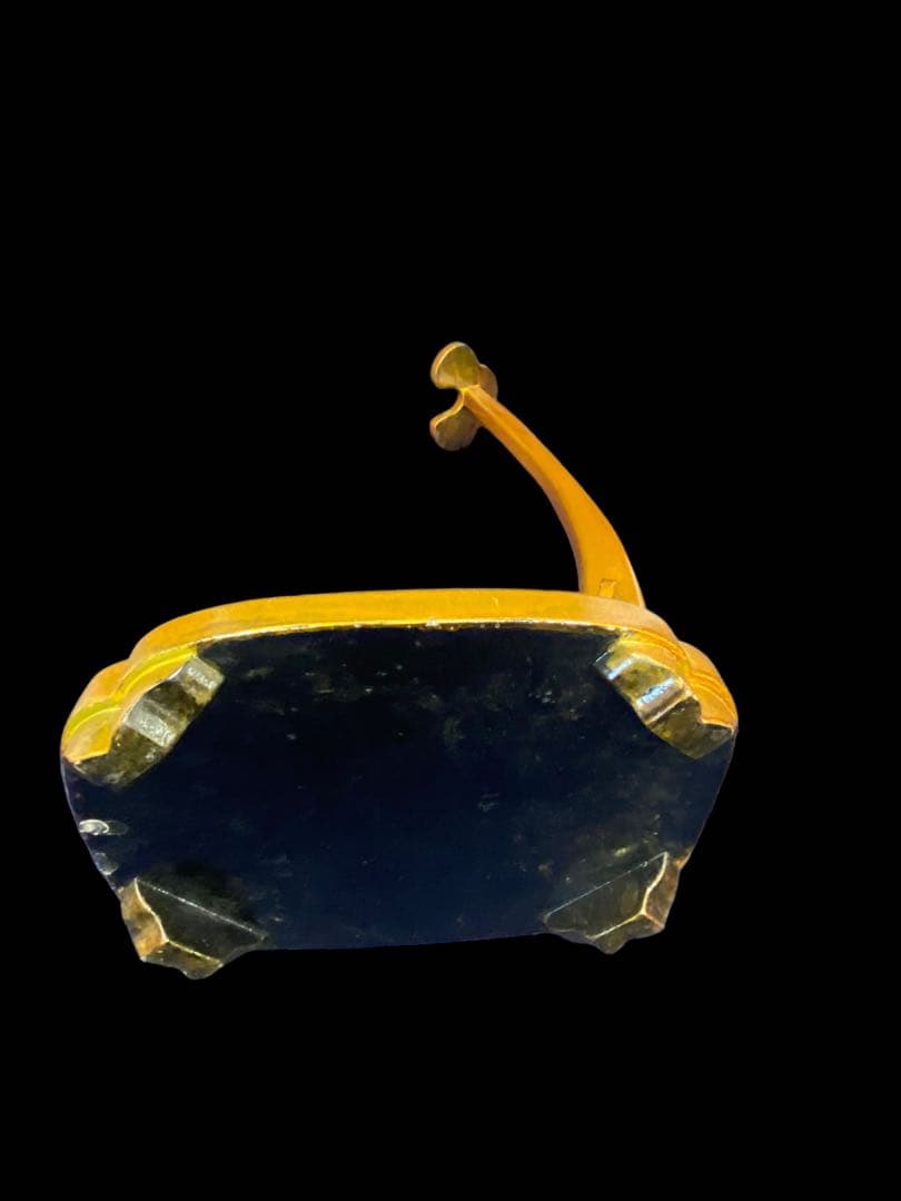 刀掛け　太刀掛け　家紋入り　金