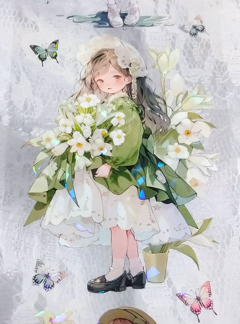 廃盤品✩J1117＃涩青奶泡(贝壳光)奶泡匣子切り売り海外人物女の子AIマステ