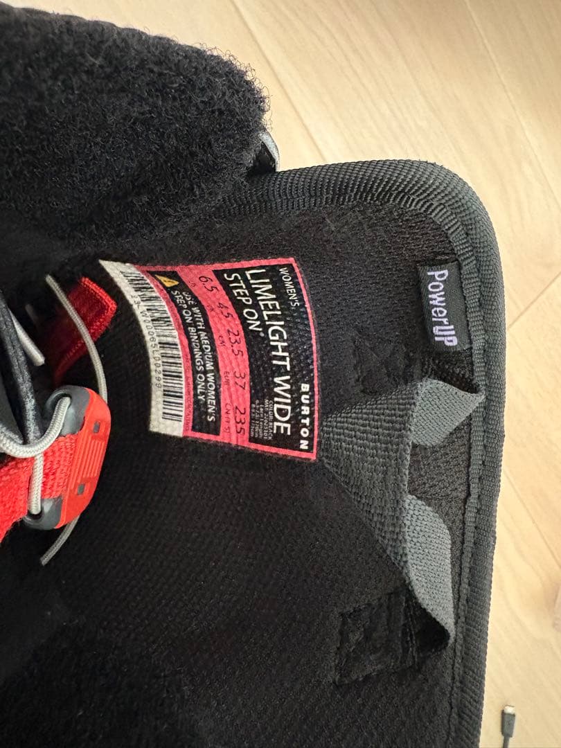 BURTON LIMELIGHT step on ブラック スノーボードブーツ