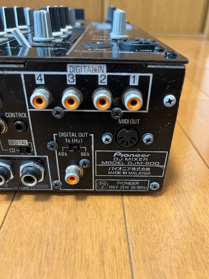 Pionner DJM-800 DJ mixer ミキサー