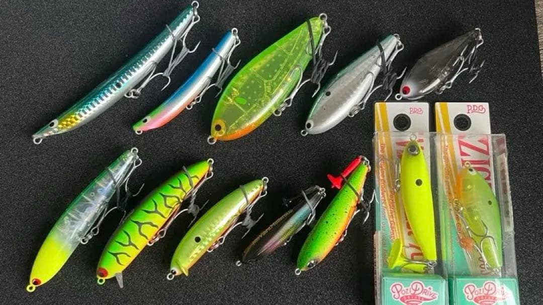 ポジドラ ポジドライブガレージ シーバス ルアー セット