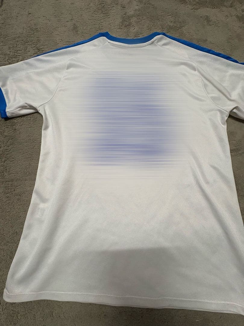 飯塚高校サッカー部　 練習試合ユニホーム　白　Mサイズ