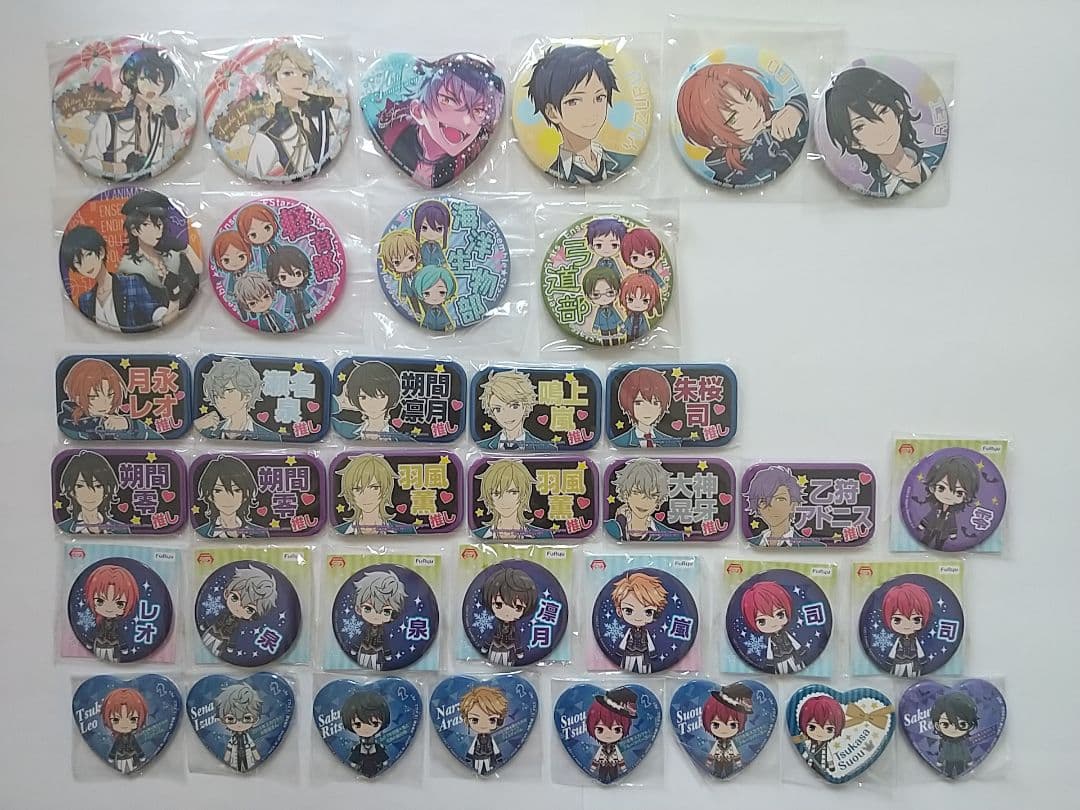 あんスタ 缶バッジ アニバーサリー デフォルメ 夢ノ咲 ハート缶