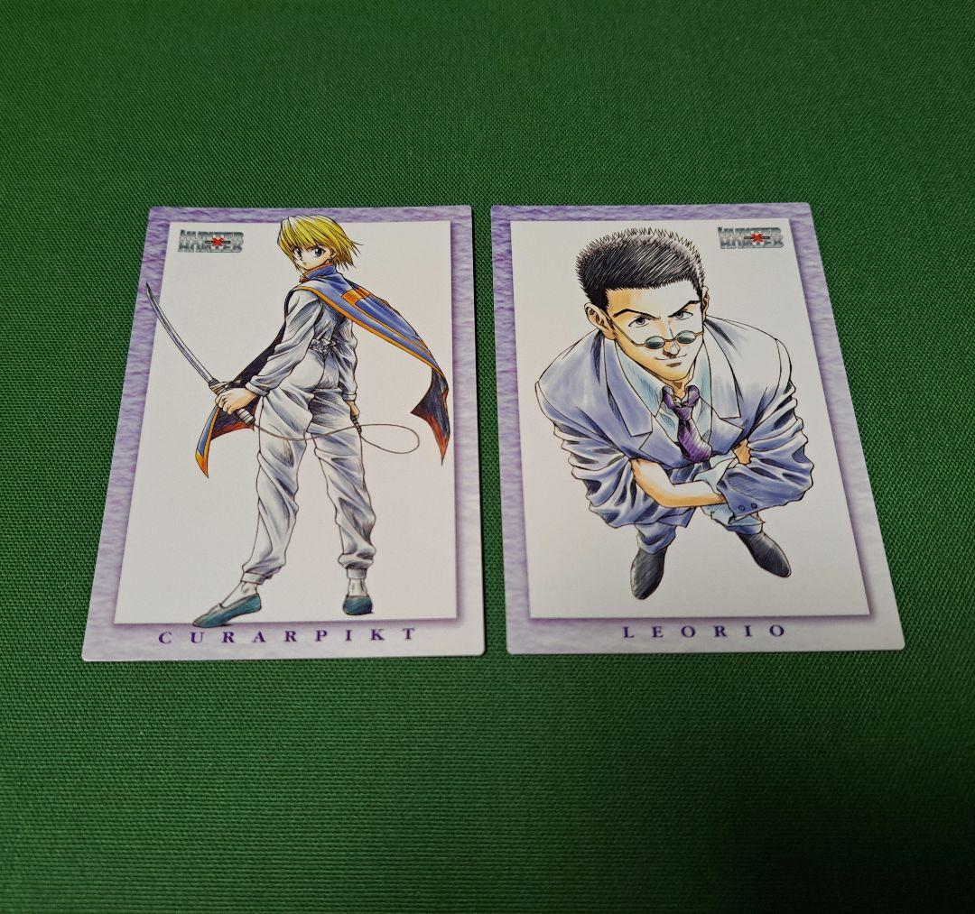 HUNTER×HUNTER カードダスマスターズ トレカ クラピカ レオリオ