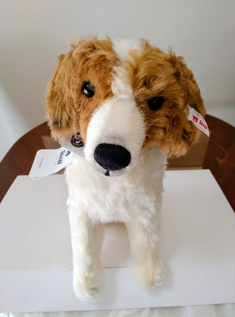 Steiff シュタイフ コーイケルホンディエ デコピン　新品未使用