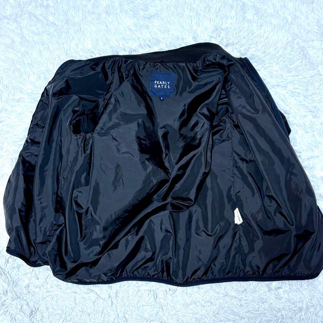 【極美品】パーリーゲイツ　ナイロン　フリースライナー付き　オレンジ　ゴルフ　XL