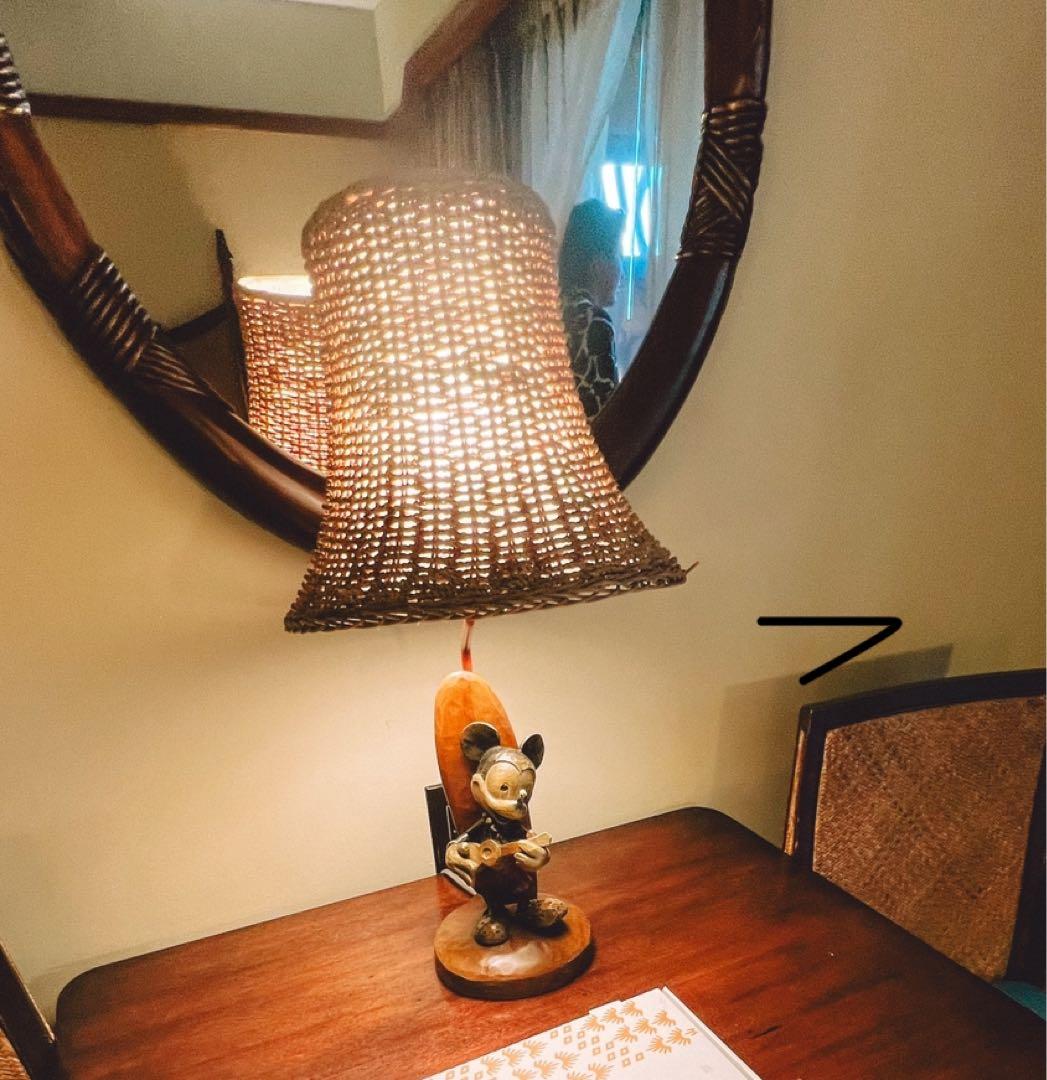 アウラニディズニー　ミッキー　ハワイ　ランプ