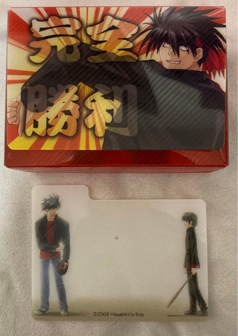 リトルバスターズ！ デッキケース 3個 恭介 真人 小毱 デッキホルダー key