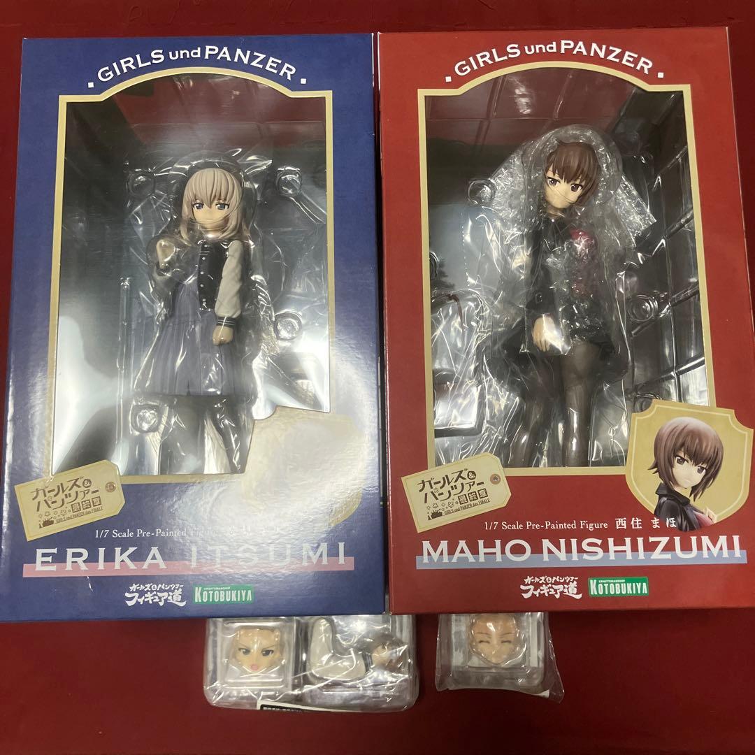 ガールズ＆パンツァー 西住まほ 逸見エリカ 新品未開封 コトブキヤ フィギュア