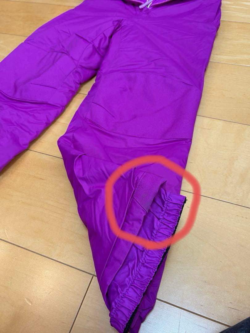 Colombia スキーウェア セット キッズXS 120 リバーシブル