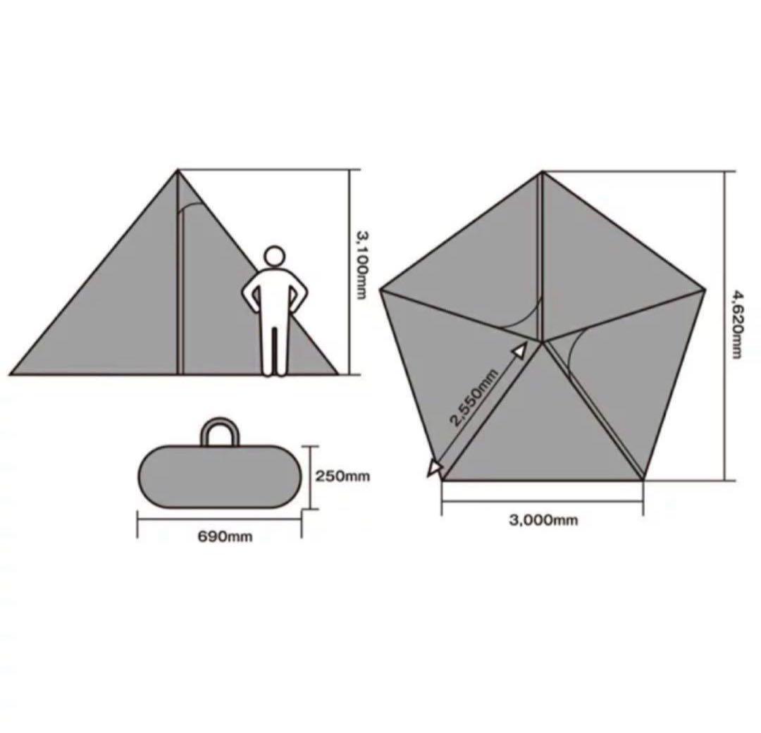 テンマクデザイン サーカス TC DX MID+