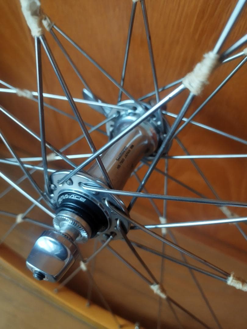 アマンダ　ギッザロ　木リム　フロントホイール　ブルベ