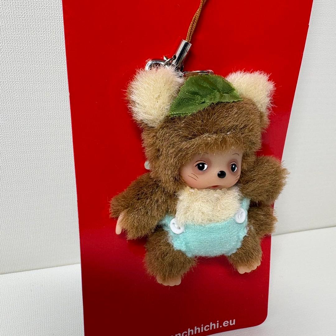 新品 EU限定 ベビチッチ タヌキ キーホルダー monchhichi 269
