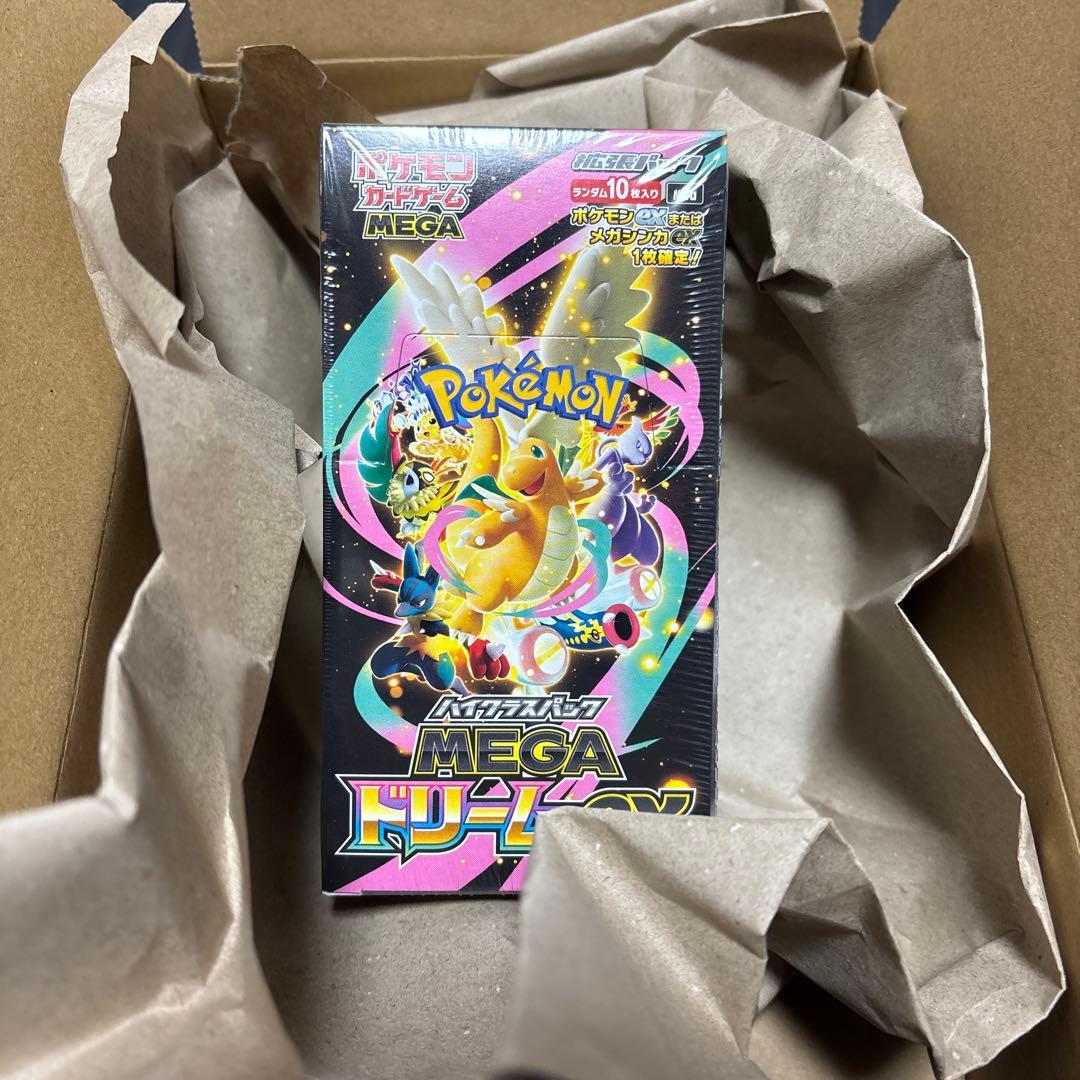 ポケモンカードゲーム　MEGAドリームex シュリンク付　新品未開封