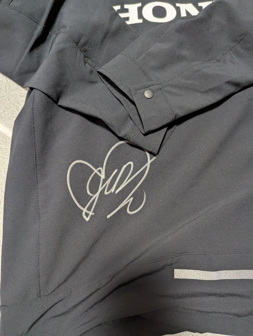 野田樹潤（juju）選手xTGM コラボ　ブルゾン Lサイズ 直筆サイン入り