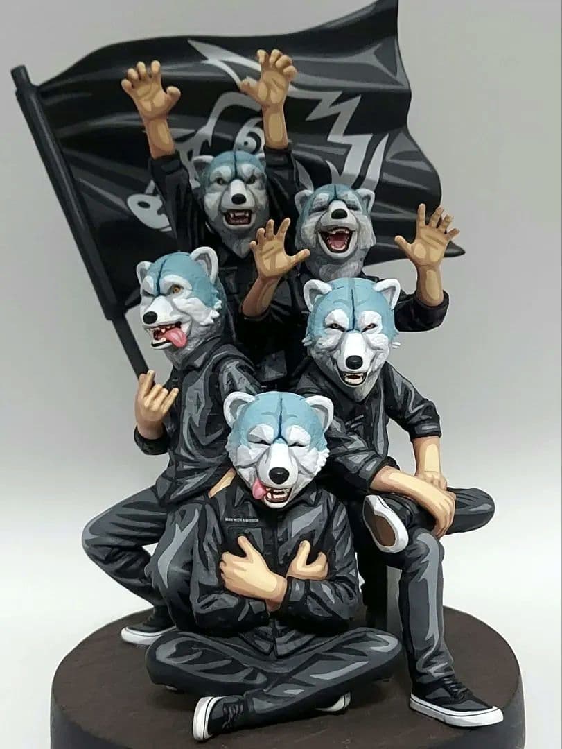 一番くじ　マンウィズ　A賞　フィギュア　二次元彩色　リペイント　箱付き