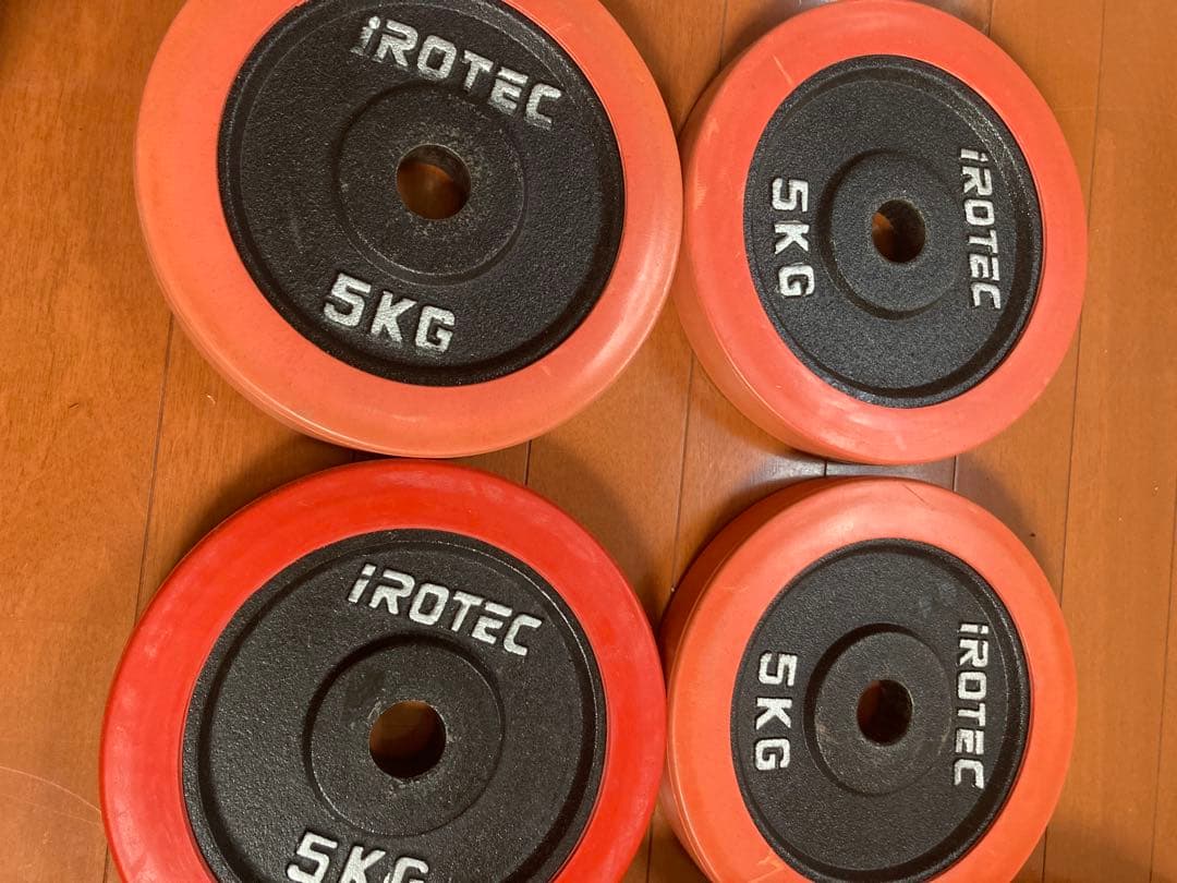 iROTEC トレーニングベンチとウエイトセット