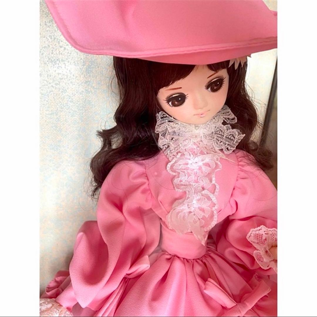 ●【美品】アンティーク フランス人形 専用クリアケース付 ドール マーガレット①