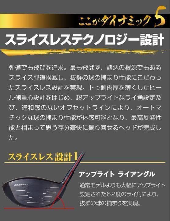 【新品】激飛び20Yアップの高反発誕生！ダイナミクス プレステージ ドライバー