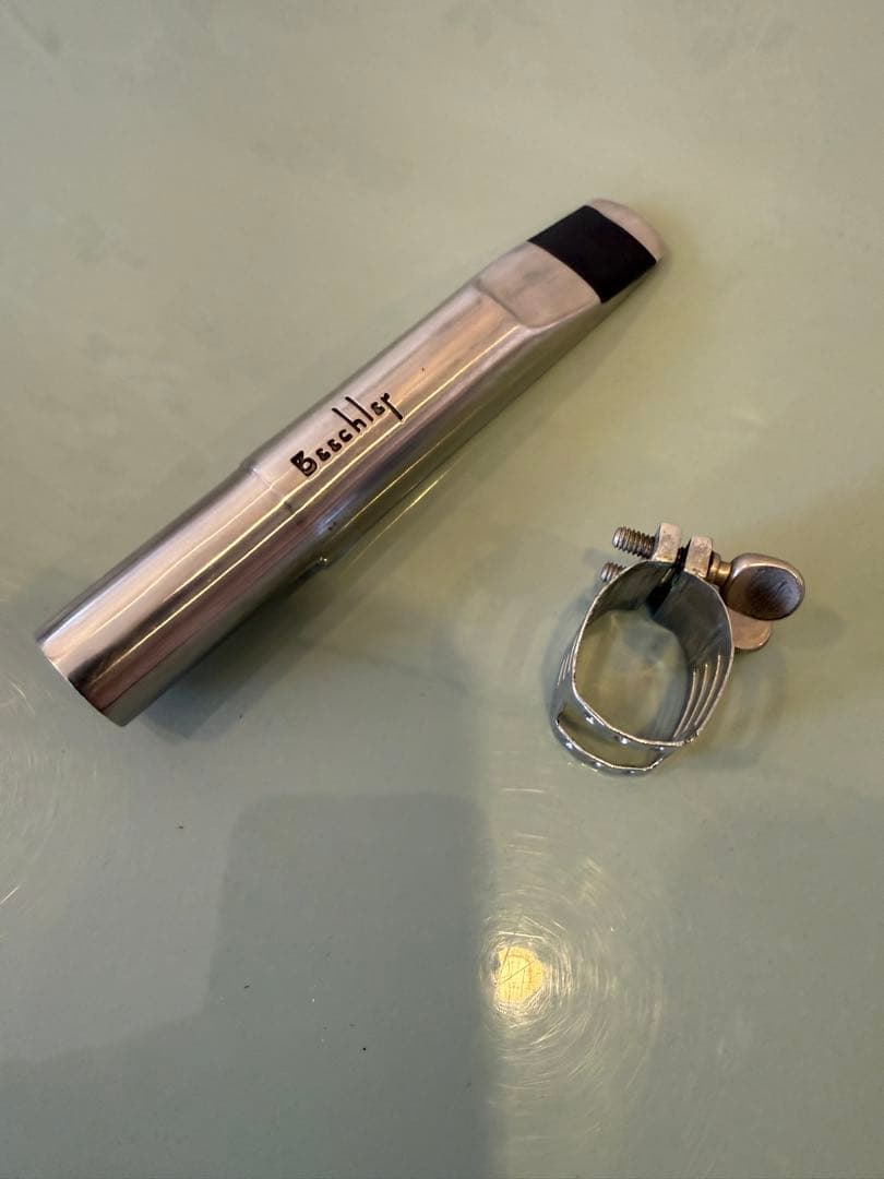 Bechler バリトンサックス メタルマウスピース 開き120〜125