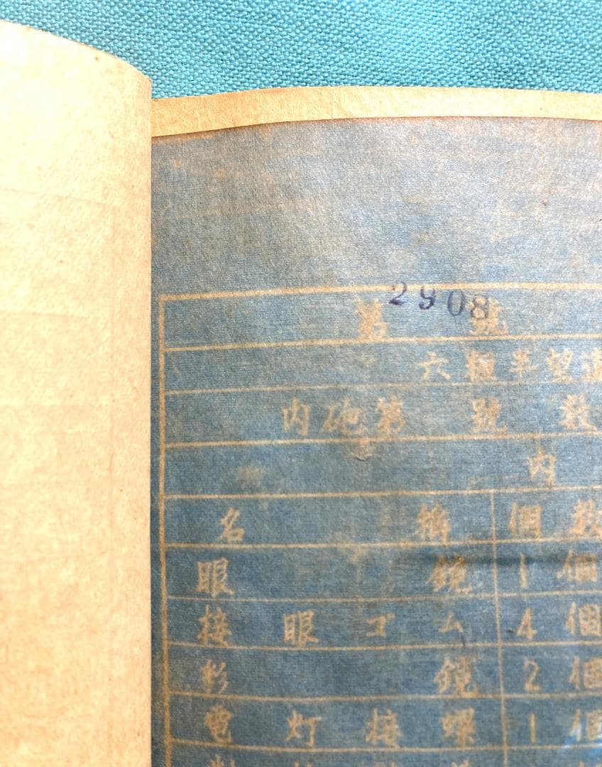 【極秘一次資料】旧日本海軍 光学兵器検査成績 昭和19年