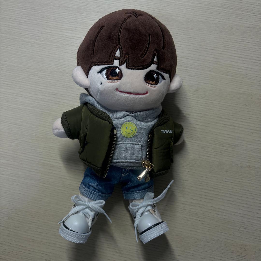 treasure plush doll ジフン トレカ付き おまけ付き