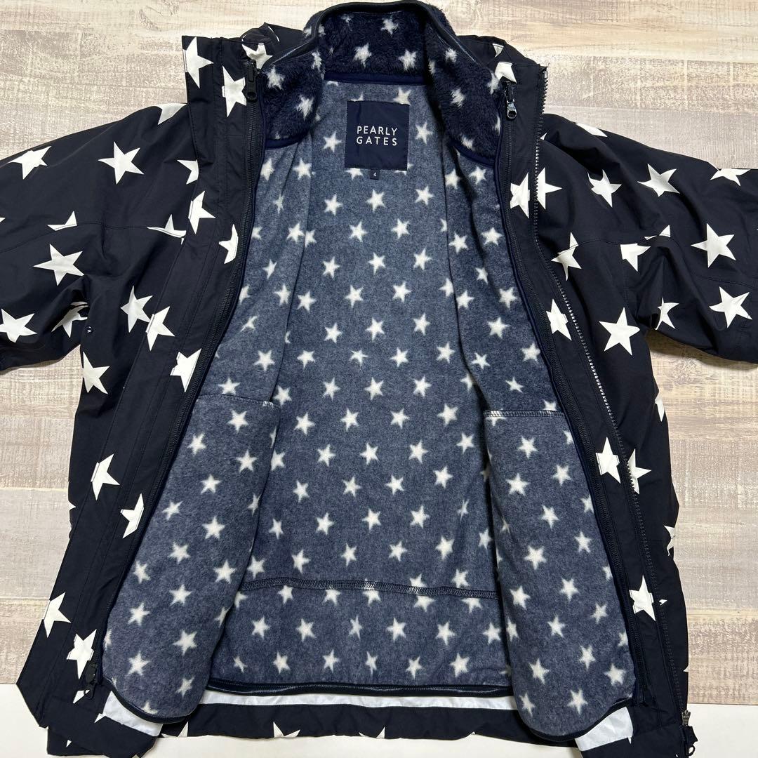 パーリーゲイツ★2点セット★袖フード着脱可能★撥水★4Way【メンズサイズ4（M