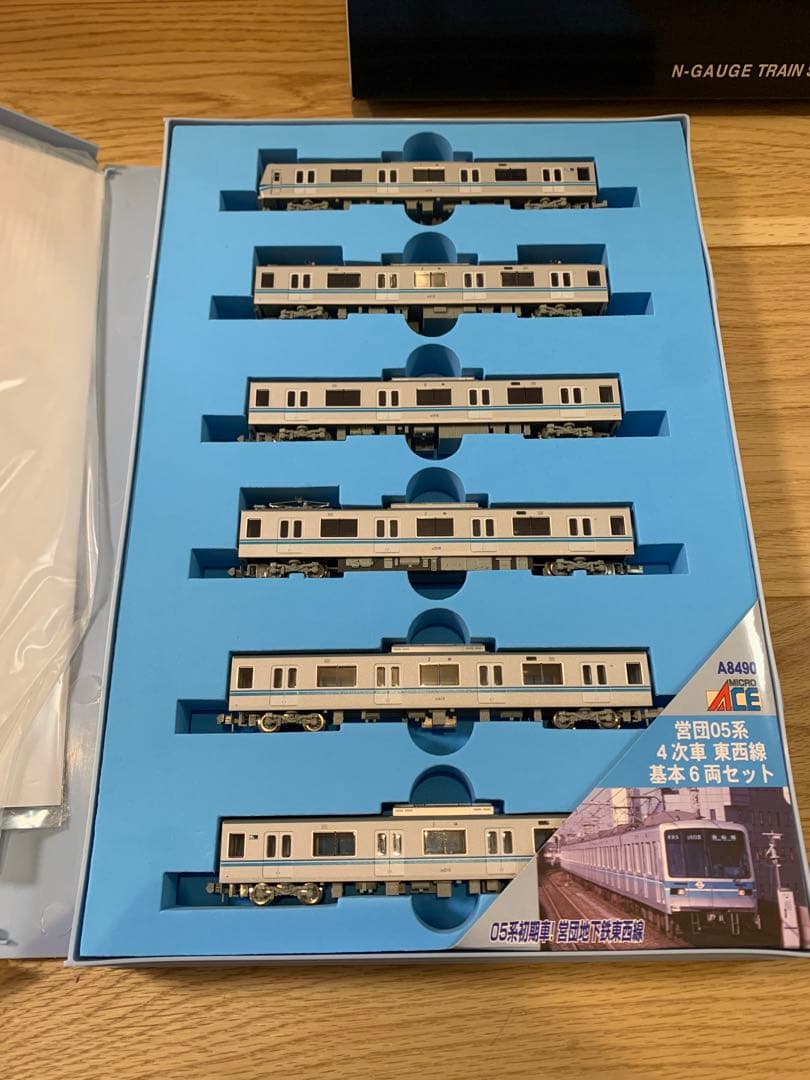 【未使用】Nゲージ 東西線05系初期 基・増A-8490 A-8491