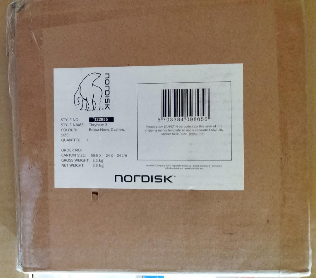 【NORDISK】テント スリュームヘルム3 Thrymheim 3 PU