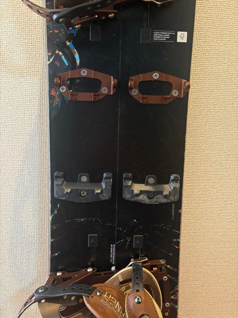 Burtonスプリットボード バイン シール 付属品 セット