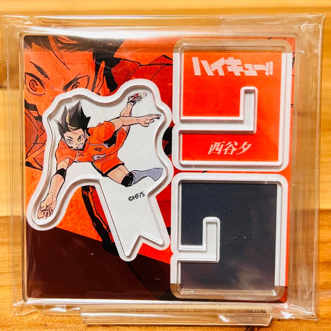 1025【新品】ハイキュー 西谷 夕 原作 バースデー BD アクリルフィギュア
