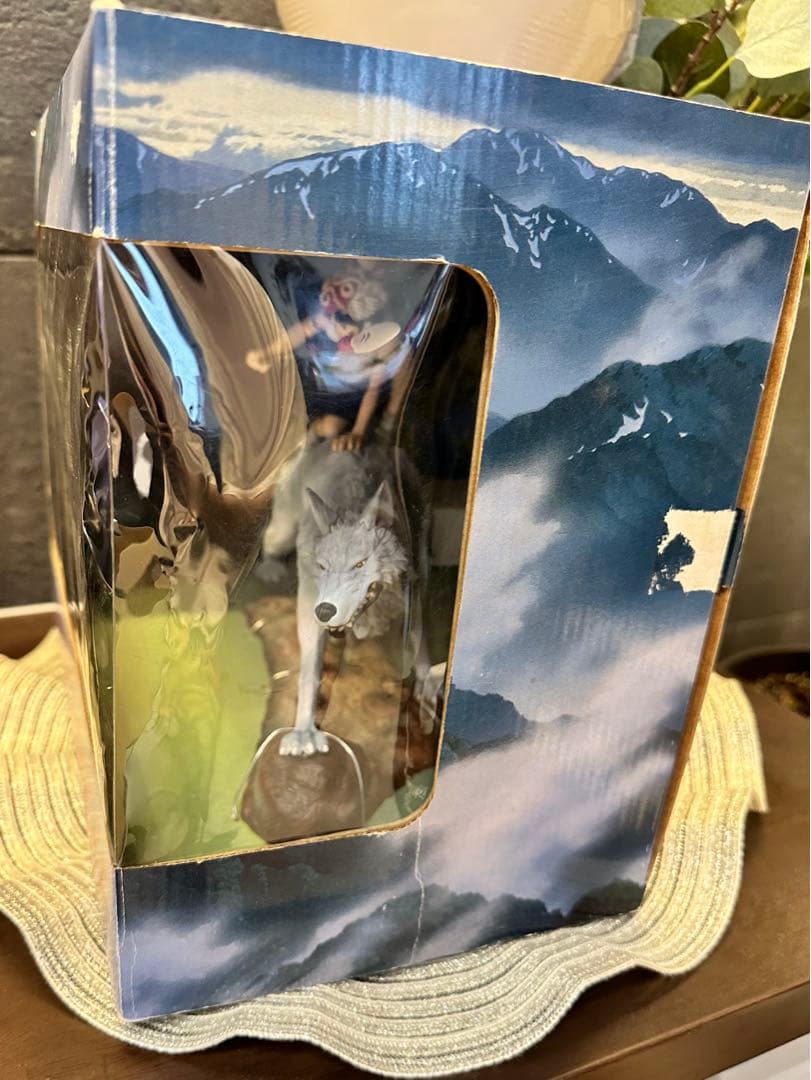 もののけ姫　サンと犬神　コミニカ　メモリアルコレクションフィギュア