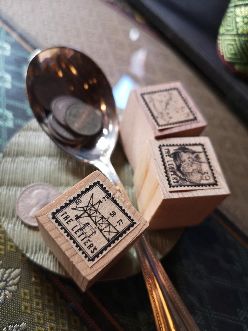 Tiffany & Co Serving Spoon ✕畳コースター✕スタンプ他